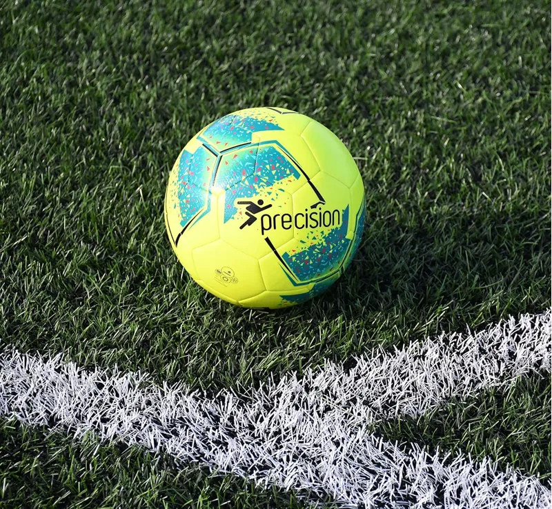 Precision Training Fusion IMS Training Ball Fluo Yellow/Teal/Cyan/Red Size 4-2